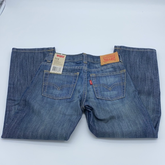 NWT Boys Levi’s 514 Jeans Straight Fit Regular Size 7 - Picture 3 of 8